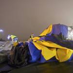 The Goodyear blimp &ldquo;Sprit of Innovation&rdquo; was deflated early Tuesday. Goodyear has let the helium out of the last of its fabled fleet of blimps. (Goodyear Tire & Rubber Company)