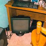 This imageshows a June 14, 2007, photo of a computer taken from the bedroom of the Timberline High School bomb hoaxer in Lacey. (Lacey Police Department via AP)