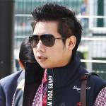 In this June 30, 2013, photo provided by XPB Images, Vorayuth &ldquo;Boss&rdquo; Yoovidhya walks at the British Formula 1 Grand Prix in Silverstone, England. Vorayuth is accused of killing a Thai police officer in a hit-and-run in 2012, yet he still has not appeared to face charges. (XPB Images via AP)