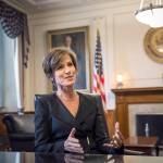 Then-Deputy Attorney General Sally Yates is pictured at the Justice Department in 2015. (Evelyn Hockstein for The Washington Post)