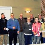 The Port Gardner Vintage Auto Club recently presented checks to 11 organizations at a meeting Feb. 14. The donations came from proceeds from the car club&rsquo;s 2016 Arlington Drag Strip Reunion and Car Show, an annual show held in September at the Arlington Airport. (Contributed photo)