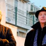 Kinks lead guitarist Dave Davies (right) and son Russ Davies collaborated on a new album, &ldquo;Open Road.&rdquo; (Photo by Martin Davies)