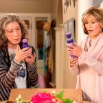 On season three of &ldquo;Grace and Frankie,&rdquo; Lily Tomlin and Jane Fonda&rsquo;s characters start a business selling vibrators to older women. (Netflix)