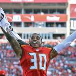 Safety Bradley McDougald (30), seen here during a game with the Buccaneers on on Jan. 1, 2017, in Tampa, Fla., signed a one-year contract with the Seahawks on Wednesday. (AP Photo/Jason Behnken)