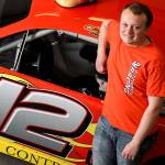 Chad Fitzpatrick, 20, is a Rookie of the Year contender in the upcoming Evergreen Speedway season. (Kevin Clark / The Herald)