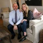 Kippi and Greg Leonard have had their new home since January and are 90 percent completed. (Kevin Clark / The Herald)