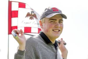 Stanwood golfer Quinton Borseth is one of the top golfers in the county. He finished tied for 17th in last year&rsquo;s 3A state meet. (Kevin Clark / The Herald)