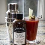 Each bottle of J. Wilbur Food&rsquo;s bloody mary flavoring makes 64 drinks. (Ian Terry / The Herald)