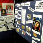 A women veterans display was part of the &ldquo;Tunnel of Intersections&rdquo; exhibit on view at Edmonds Community College Wednesday and Thursday. The exhibit was aimed at highlighting the experiences and challenges of diverse groups. (Courtesy Edmonds Community College)