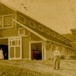 The Kristoferson barn on Camano Island was built in 1914 from Douglas fir milled on site. (Camano Historic Sites Group)
