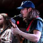 Chris Rovik (right) and Jonny Cole, of Clone Wolf, play at The Anchor. (Ian Terry / The Herald)