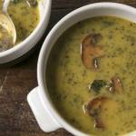 Goran Kosanovic for The Washington Post                                 This caldo verde is made with potatoes, kale and mushrooms.