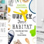 Just a couple of the titles that can help guide, inspire and instruct you into spring cleaning. (Everett Public Library image)