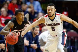 No. 4 Zags rebound from loss, crush Pacific in WCC tourney