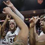 Gonzaga gets West region top seed in NCAA basketball tournament