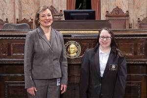 Archbishop Murphy teen serves as Legislative page