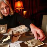 Everett&rsquo;s Lorna Donadio, 77, has been collecting old photos she finds at garage sales, some dating back as far as 1911. As time passes, she wants them to have a home. (Dan Bates / The Herald)