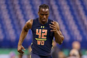 Former UW receiver breaks NFL combine 40-yard dash record