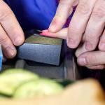 Kids pay for school lunches with the scan of a finger