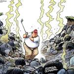 Editorial cartoons for Monday, April 3