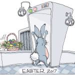 Editorial cartoons for Easter Sunday, April 16