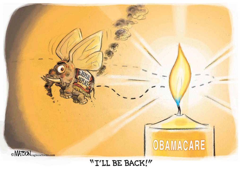 Editorial cartoons for Monday, April 3