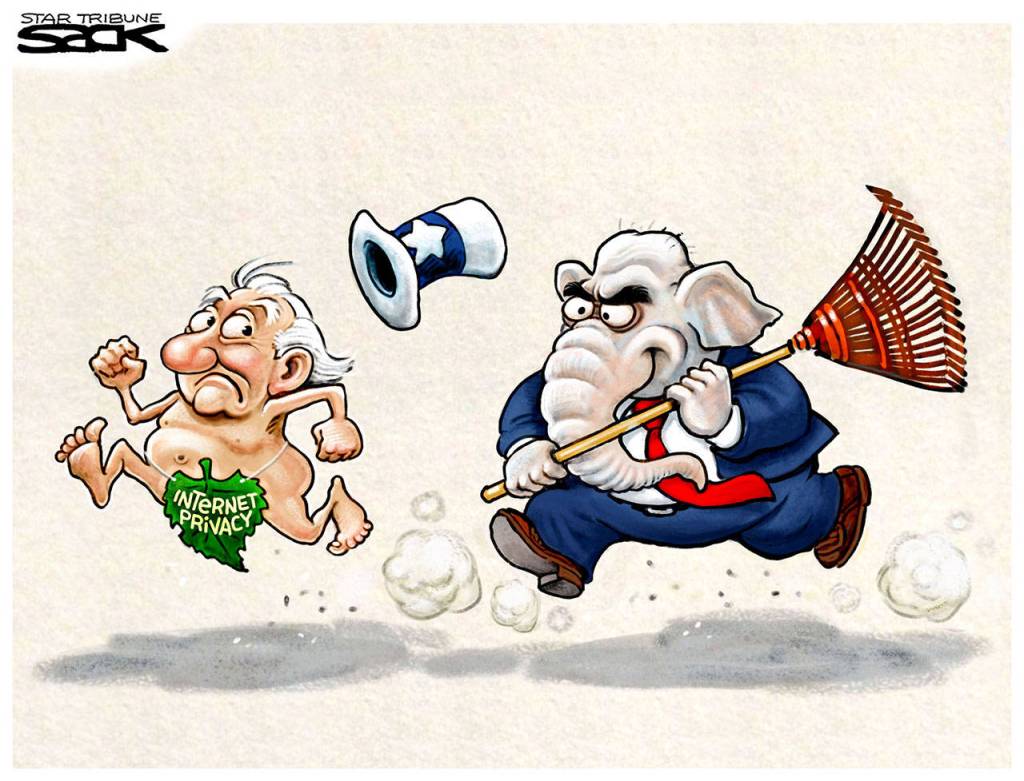 Editorial cartoons for Monday, April 3