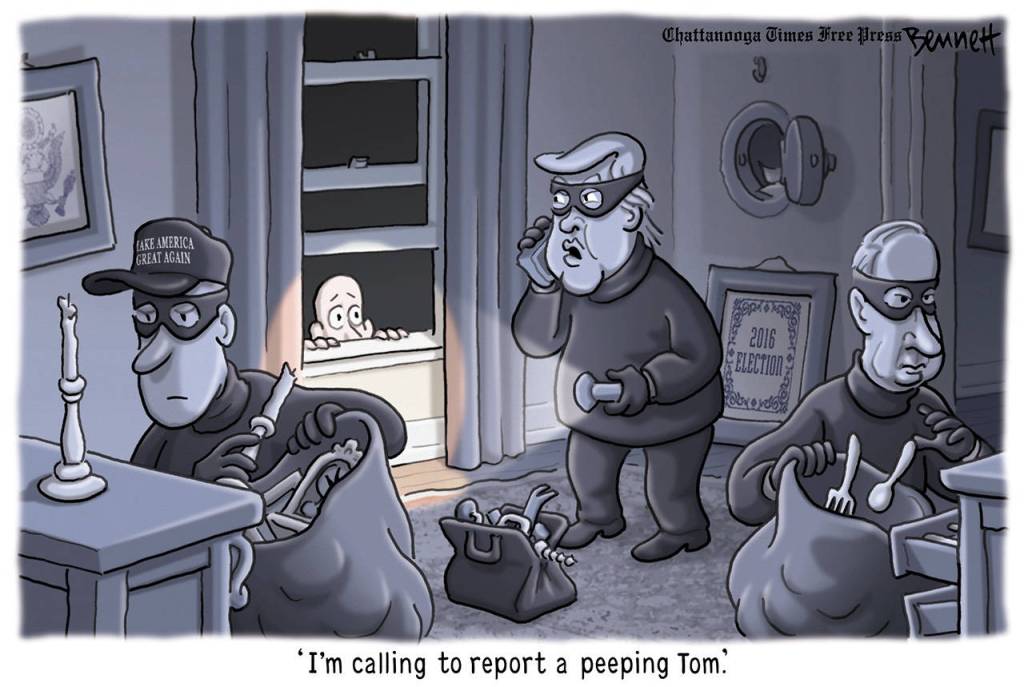 Editorial cartoons for Sunday, April 9