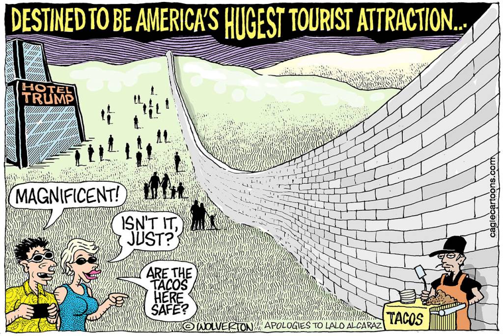Editorial cartoons for Sunday, April 9