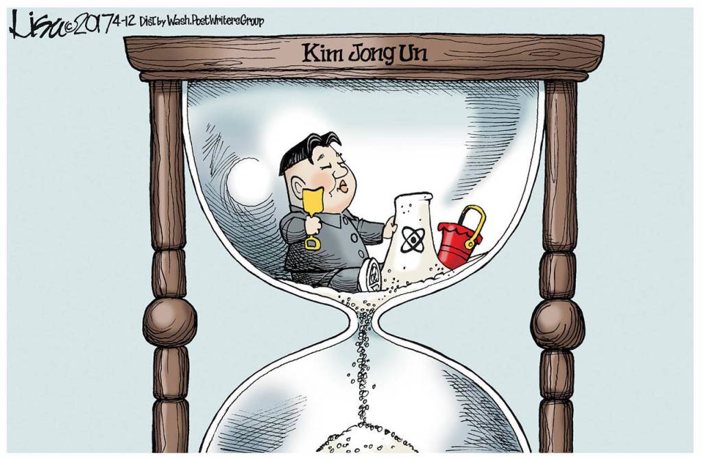 Editorial cartoons for Thursday, April 13
