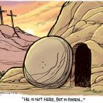 Editorial cartoons for Easter Sunday, April 16
