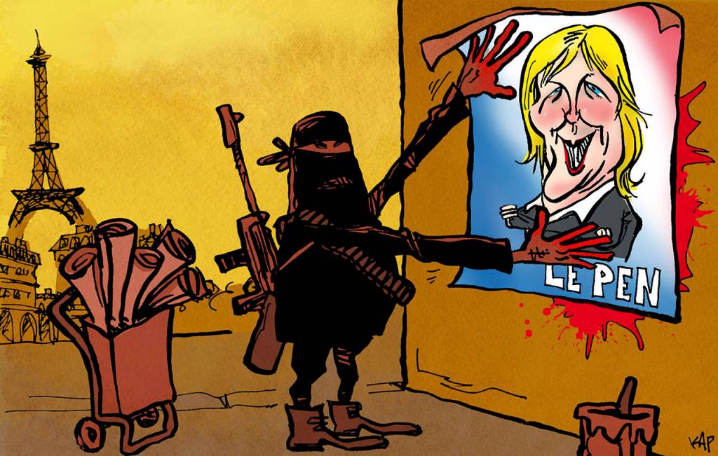 Editorial cartoons for Sunday, April 23