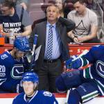 Willie Desjardins was fired by the Vancouver Canucks on Monday after three seasons as head coach of the NHL team. (Darryl Dyck/The Canadian Press via AP)