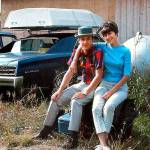 Newlyweds Bob and Sue Banks pose for a picture while on a fishing trip to Little Fort, British Columbia, in the spring of 1968. Their boat is atop Bob&rsquo;s 1967 Pontiac LeMans Sprint, which he bought two days after returning from serving with the Navy in the Vietnam War in April 1967. (Courtesy Bob and Sue Banks)