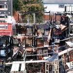 The destruction after a Jan. 25 fire in Lynnwood at an apartment complex under construction. This image was included in an investigative report by the Bureau of Alcohol, Tobacco, Firearms and Explosives.