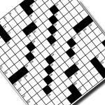 An unsolved New York Times crossword puzzle.