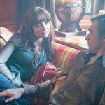 Shara Connolly and Matt Whelan play, respectively, the young Barbi Benton and Hugh Hefner in &ldquo;American Playboy: The Hugh Hefner Story,&rdquo; premiering April 7 on Amazon Prime. (Amazon Prime photo, via Associated Press)