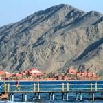 The Red Sea beach town of Taba, in Egypt&rsquo;s Sinai Peninsula. (AP Photo/Khalil Hamra, File)