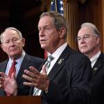 Rep. Joe Wilson, R-S.C., speaks in Washington in 2015. The South Carolina representative who shouted &ldquo;You Lie&rdquo; at President Barack Obama during a joint session of Congress was on the receiving end of the same words in his district this week. (AP Photo/Susan Walsh)