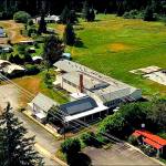 This undated aerial photo taken from a drone video shows Tiller, Oregon. (Nick Swartzendruber/LandandWildlife.com via AP)