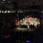 The Mountlake Terrace robotics team operates its robot through the STEAMworks game arena at the FIRST Robotics Competition world championship, held April 19-22 in Houston. (Contributed photo)