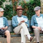 Morgan Freeman, Alan Arkin, and Michael Caine play retirees who decide to take revenge when their former employer loots their pensions in &ldquo;Going in Style.&rdquo; (Warner Bros. Entertainment)