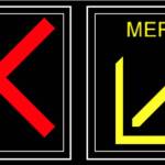 Symbols on signs over the new peak-use shoulder lane on northbound I-405 in Snohomish County will indicate when drivers can use the shoulder as a regular travel lane. (WSDOT graphic)