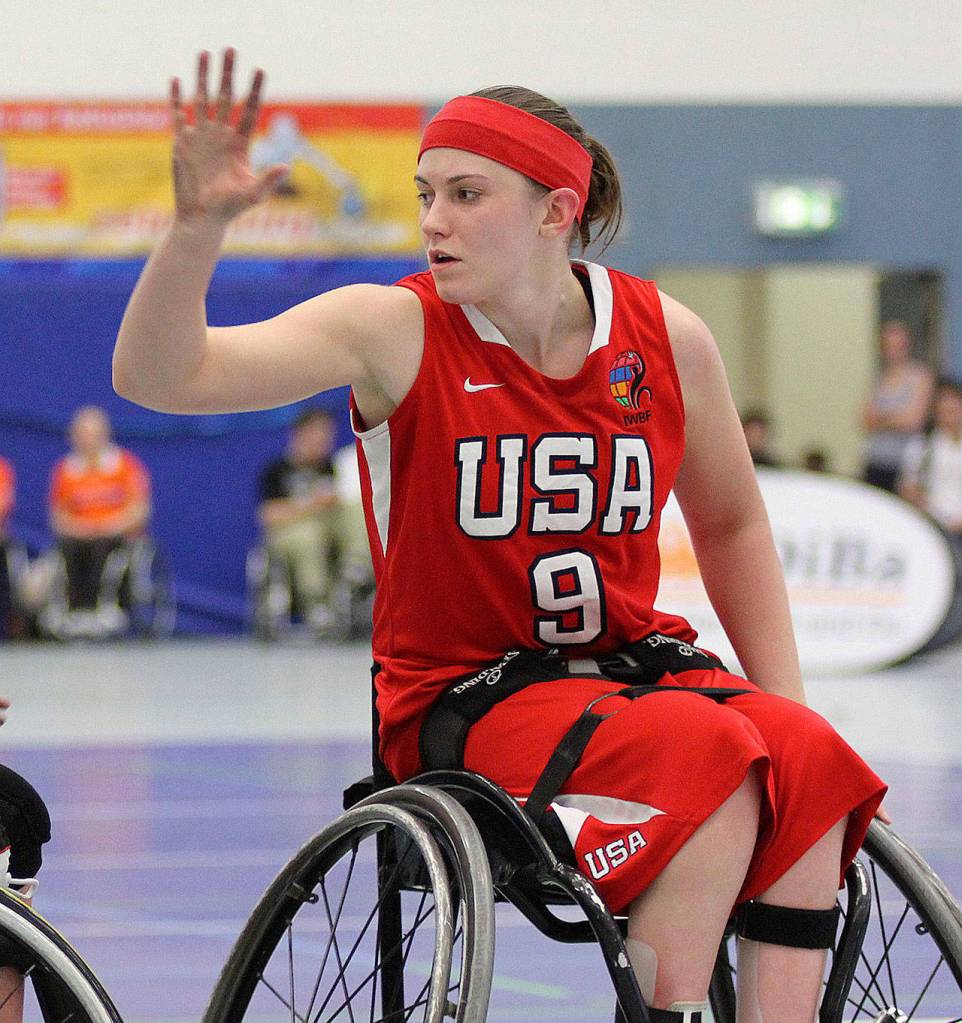 U.S. Paralympic basketball player Desiree Miller was a finalist for The Herald&rsquo;s 2016 Woman of the Year in Sports.(Photo courtesy Armin Diekmann)