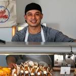 Christian Despi and his wife Melissa built a brand new custom bakery on Broadway in Everett. They offer a wide variety of freshly baked delights from French tarts to American-style doughnuts. (Dan Bates / The Herald)