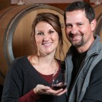Dusty Kramer and Ryan Kramer are the owners and operators of Dusty Cellars Winery on Camano Island . (Kevin Clark / The Herald)