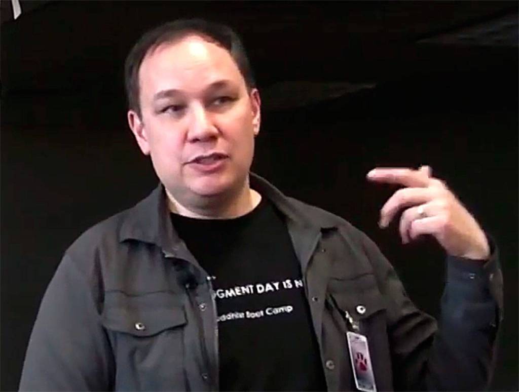 Jamie Ford, author of &ldquo;Hotel on the Corner of Bitter and Sweet,&rdquo; spoke to Cascade High School students after they read his novel.