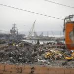Dan Bates / Herald file                                 The massive demolition of the Kimberly-Clark pulp and paper mill along the Everett waterfront, taken in January 2013