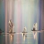 &ldquo;Beauty of Junks&rdquo; is among the new works by Billy Barkley showing now at Arts of Snohomish.