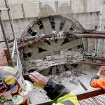 Seattle tunnel machine reaches end of long, troubled journey